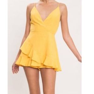 L’Atiste by Amy Yellow Skort Dress